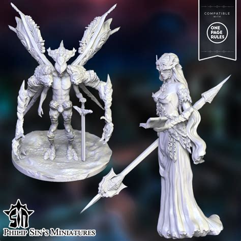 3d Printable Heroes Of Rift Daemons Of Lust By Philip Sins Miniatures