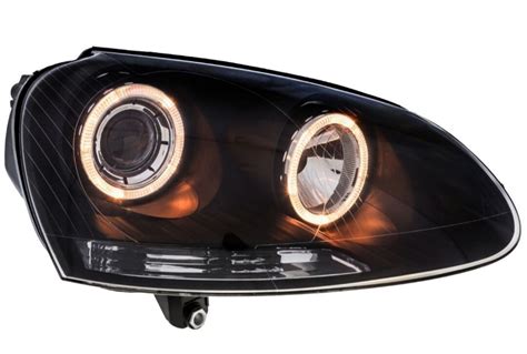 Lampy przednie Golf 5 Angel Eyes H7 Ruda Śląska Kup teraz na