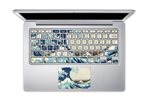 Keyboard Stickers Turn Laptops Into Iconic Paintings Demilked