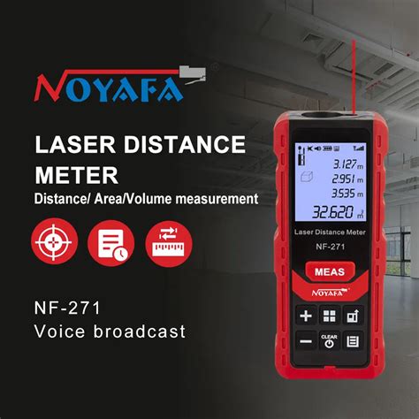 Noyafa Nf Laser Entfernungs Messer M M Entfernungs Messer Band