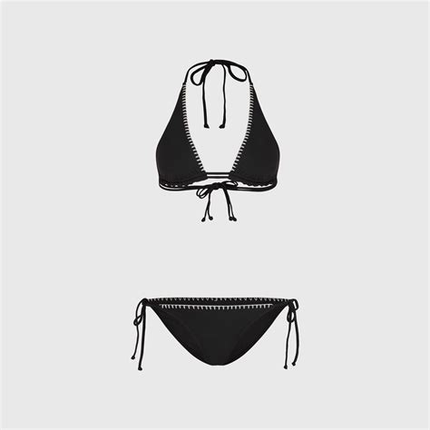 Damen Zweiteiliger Badeanzug Bikini O NEILL MOTHER MARACAS CROCHET BIKINI SET 1800342 19010