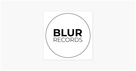 ‎blur Records Podcasts On Apple Podcasts