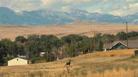 Choteau Mountain View Rv Campground Gateway To The Rocky Mountain Front