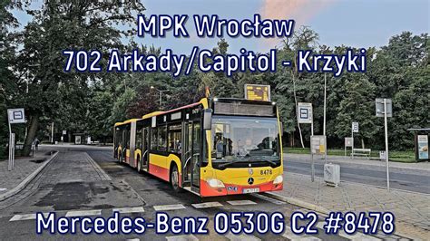 Mpk Wroc Aw Linia Mercedes Benz O G C Youtube