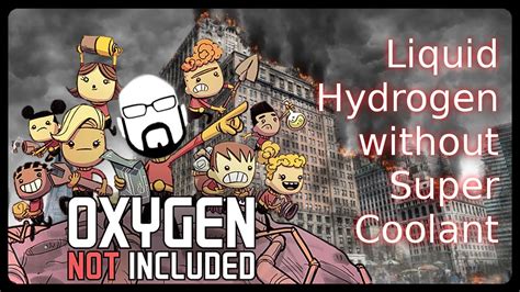 Oxygen Not Included ONI Liquid Hydrogen Without Supercoolant