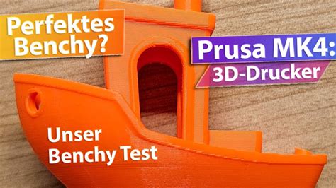 Prusa Mk Test Der Druckqualit T Benchy Boot D Druck Benchmark