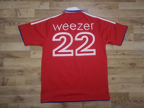 Rare Official Weezer 2009 Soccer Jersey As Worn By Rivers Cuomo Grailed