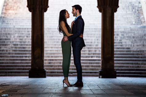 Kyanna And Affan Engagement Session In Central Park Jakub Redziniak