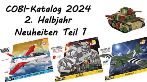 Cobi Katalog Zweites Halbjahr Neuheiten Teil