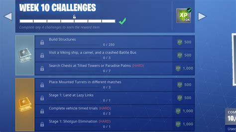 Fortnite Season 6 Week 10 Challenges Leaked | GameGuideHQ