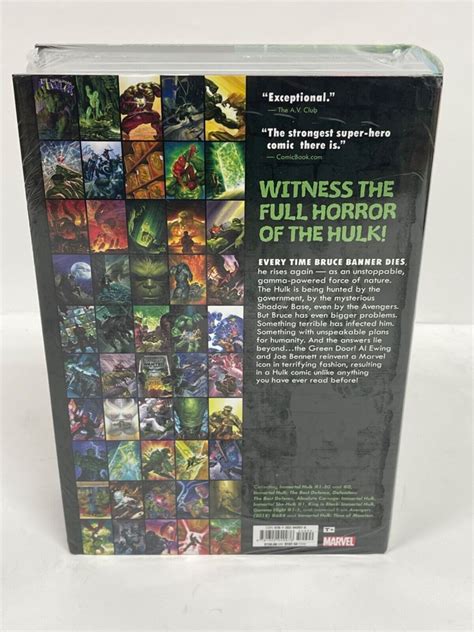 The Immortal Hulk Omnibus Alex Ross Regular Cover Marvel Comics Hc Sealed Ebay