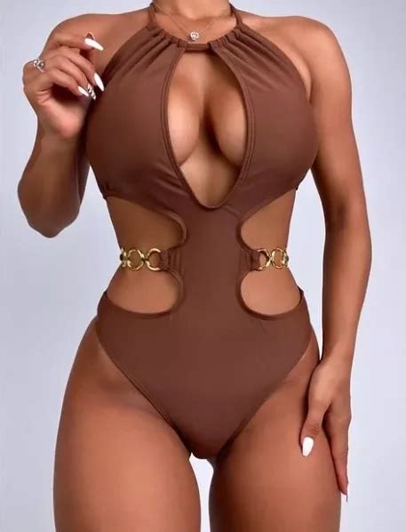 Luxury Gold Metal Bikini Beachwear Strap Connector Buckle Accessories