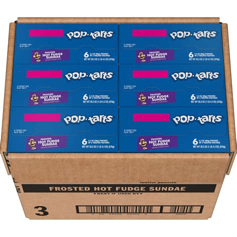 Frosted Hot Fudge Sundae Pop Tarts