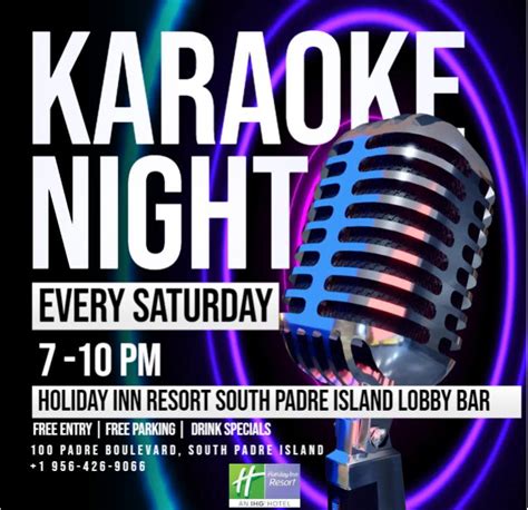 🎤 Karaoke Night at Holiday Inn Resort SPI!