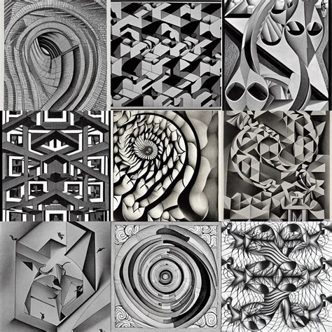 Artwork By M C Escher Stable Diffusion OpenArt