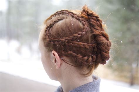 Doris Braided Hairstyle From The Hobbit A Tutorial For This Can Be