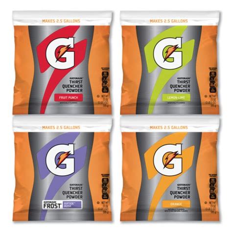 Gatorade® Instant Powder 21 oz., Assorted Flavors, 32 Pack