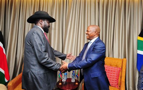 President Salva Kiir Mayardit Visits South Africa Deputy P Flickr