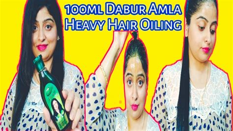 100ml Dabur Amla Heavy Hair Oiling Challenge Youtube