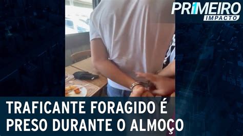 Traficante brasileiro procurado pela Interpol é preso em restaurante