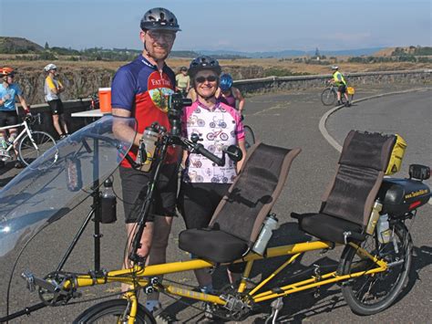 Tandem Ride Riding Our Tandem Recumbent Bike