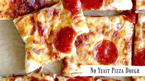 Basic Pizza Base Recipe No Yeast | Deporecipe.co