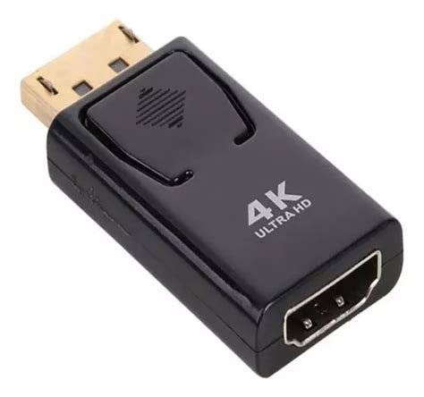 Adaptador Display Port Macho A Hdmi Hembra 4k Cuotas sin interés