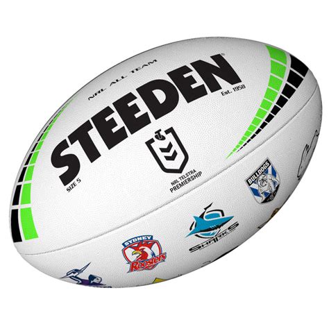 Steeden NRL All Team Logo Ball