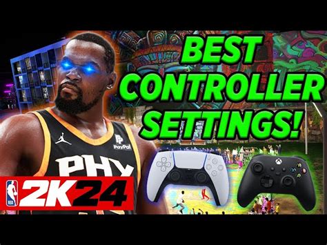 NBA 2K24 best controller settings