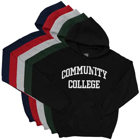 COMMUNITY COLLEGE Hoodie - WRDMRK