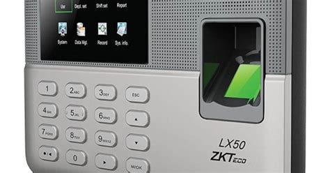 ZKTECO Lx50 Fingerprint T A Device