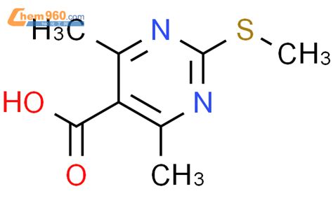 548773 18 8 4 6 Dimethyl 2 Methylsulfanyl Pyrimidine 5 Carboxylic