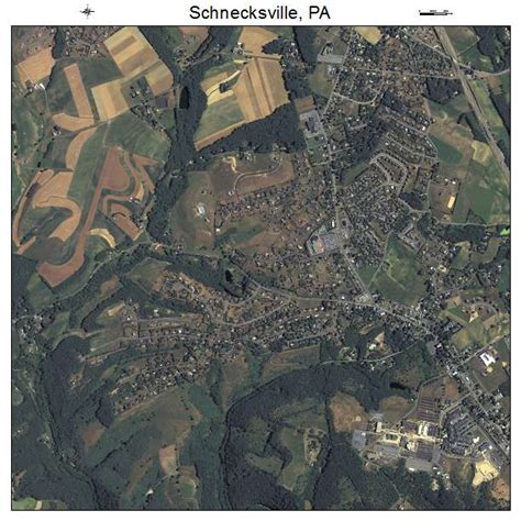 Aerial Photography Map of Schnecksville, PA Pennsylvania