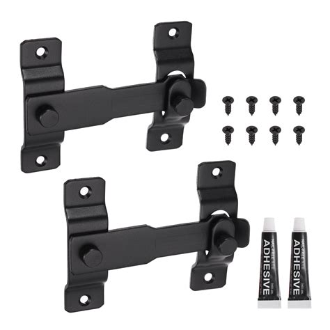 Uxcell 2-Pack Flip Latch Gate Latch, 3.3 in Stainless Steel Flip Door