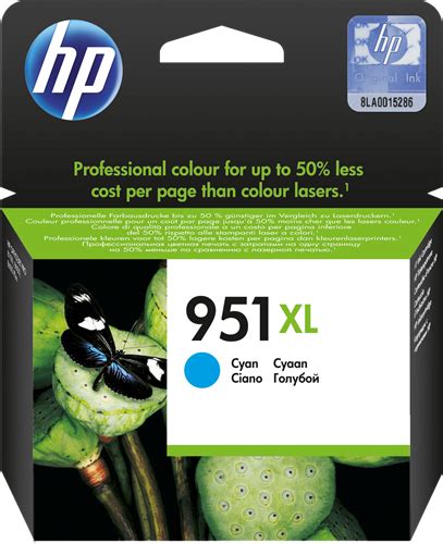 HP Cartouche Encre 951XL Cyan En Stock 123CONSOMMABLES