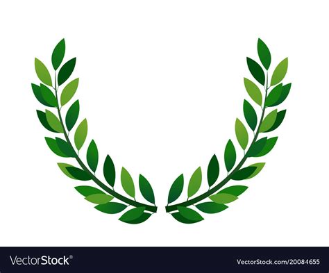 Laurel wreath Royalty Free Vector Image - VectorStock