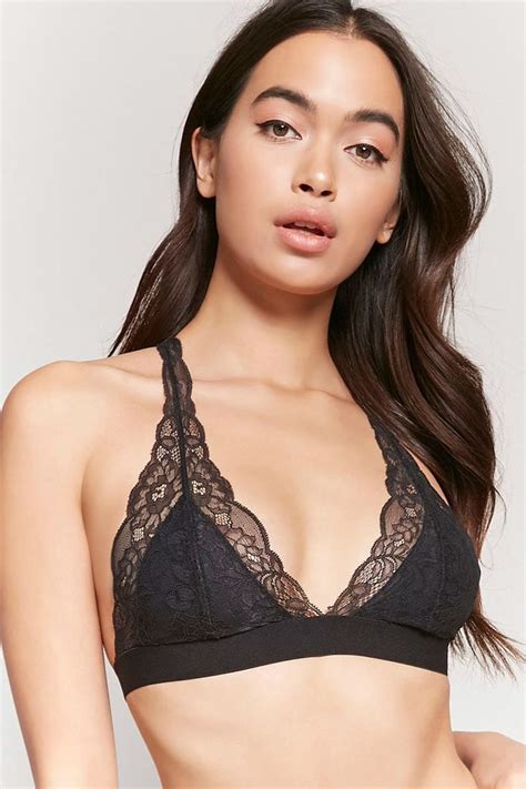 Sheer Lace Y Strap Bralette Strap Bralette Latest Trends Fashion