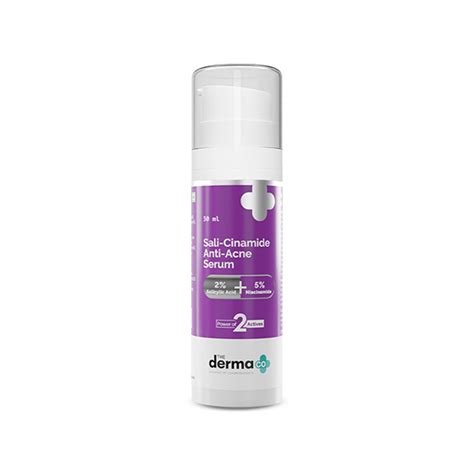 The Derma Co Sali Cinamide Anti Acne Face Serum With Salicylic Acid