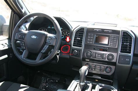 Ford F150 Dashboard Layout