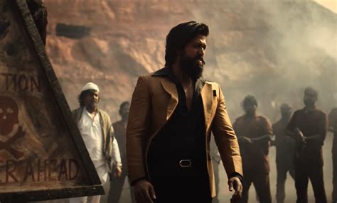 Kgf Chapter 2 Trailer Yash Sanjay Dutt Raveena Tandon Star In An