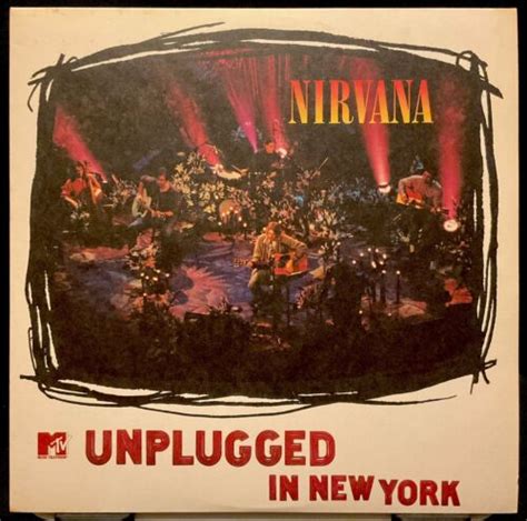 Nirvana Mtv Unplugged In New York Sealed Ltd Th Lp Purple Orange Vinyl