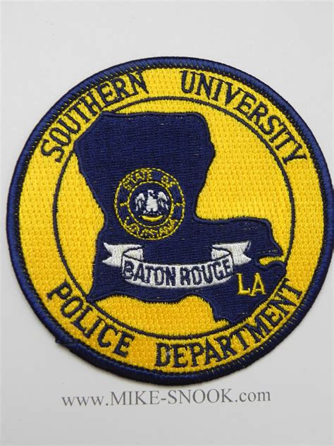 Mike Snooks Police Patch Collection State Of Louisiana