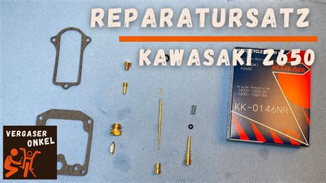 Reparatursatz Kawasaki Z B Vergaser Ausf Hrlich Erkl Rt Vom