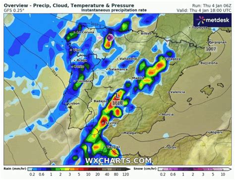 Así Nos Afectará La Masa De Aire Polar Vientos Nevadas Y Fuerte Caída