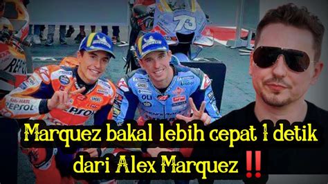 TAK DISANGKAKOMENTAR JORGE LORENZO SETELAH MARC MARQUEZ BERPISAH