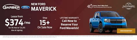 Current Ford Deals And Offers Garber Automall In Jacksonville