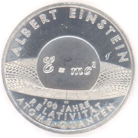 Deutschland Euro Bfr Einstein Eurofischer