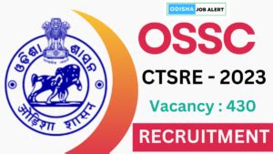 Ossc Combined Technical Services Recruitment Examination Ctsre