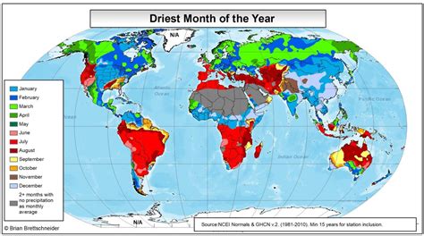 World Map With Climate