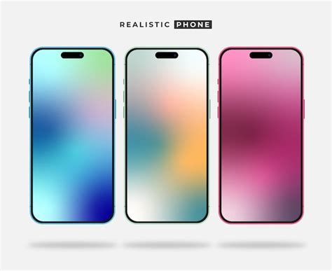 Premium Vector Realistic Phone Mockup